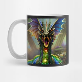 Rainbow Serpent Mug